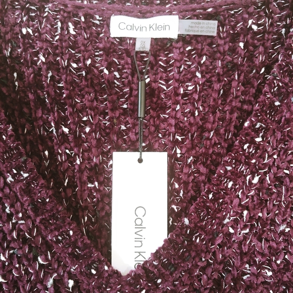 New✨Purple Calvin Klein Sweater - Picture 7 of 9